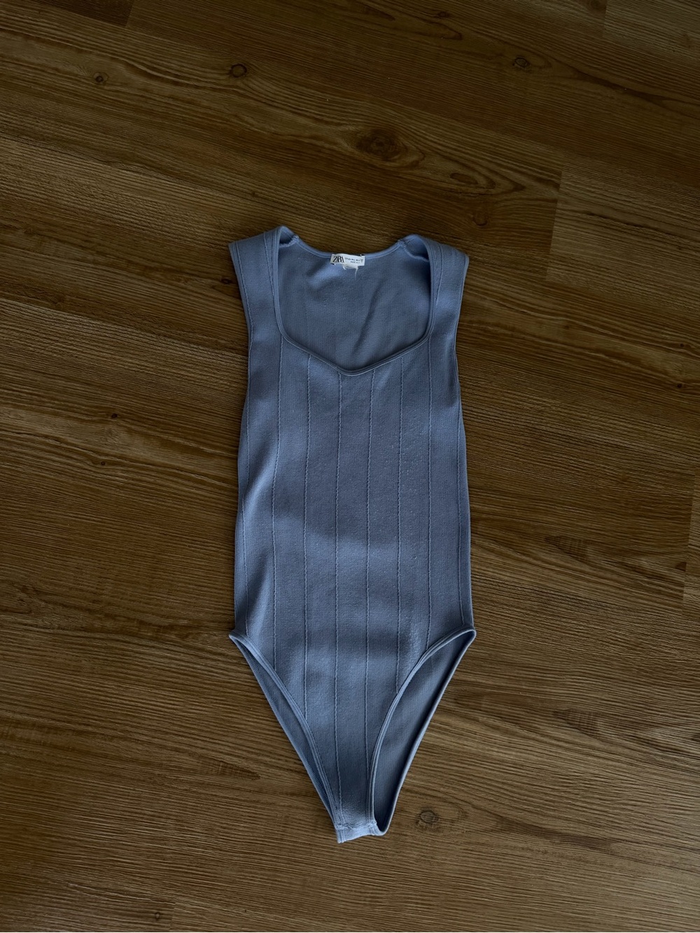 Zara Ribbed M-L Bodysuit
